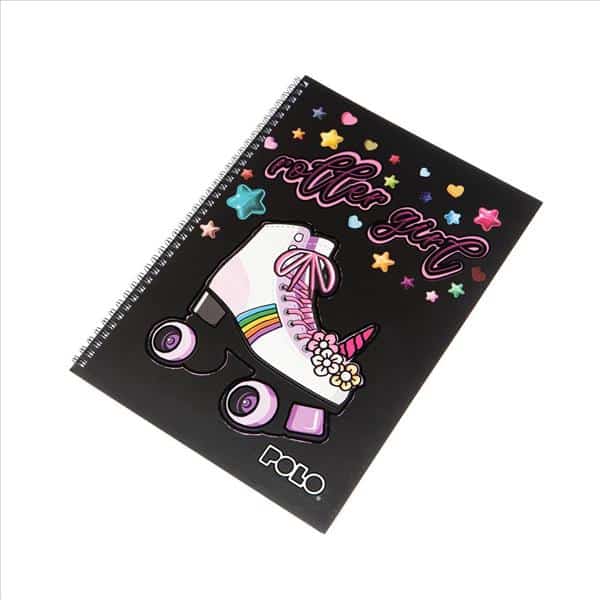 Polo Τετραδιο Σπιραλ Design - Rollers